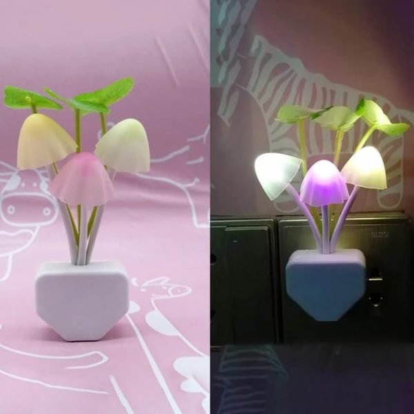 Mushroom Night Light | Led Night Lights | Flower Lamp Bedroom Baby Room Lamps