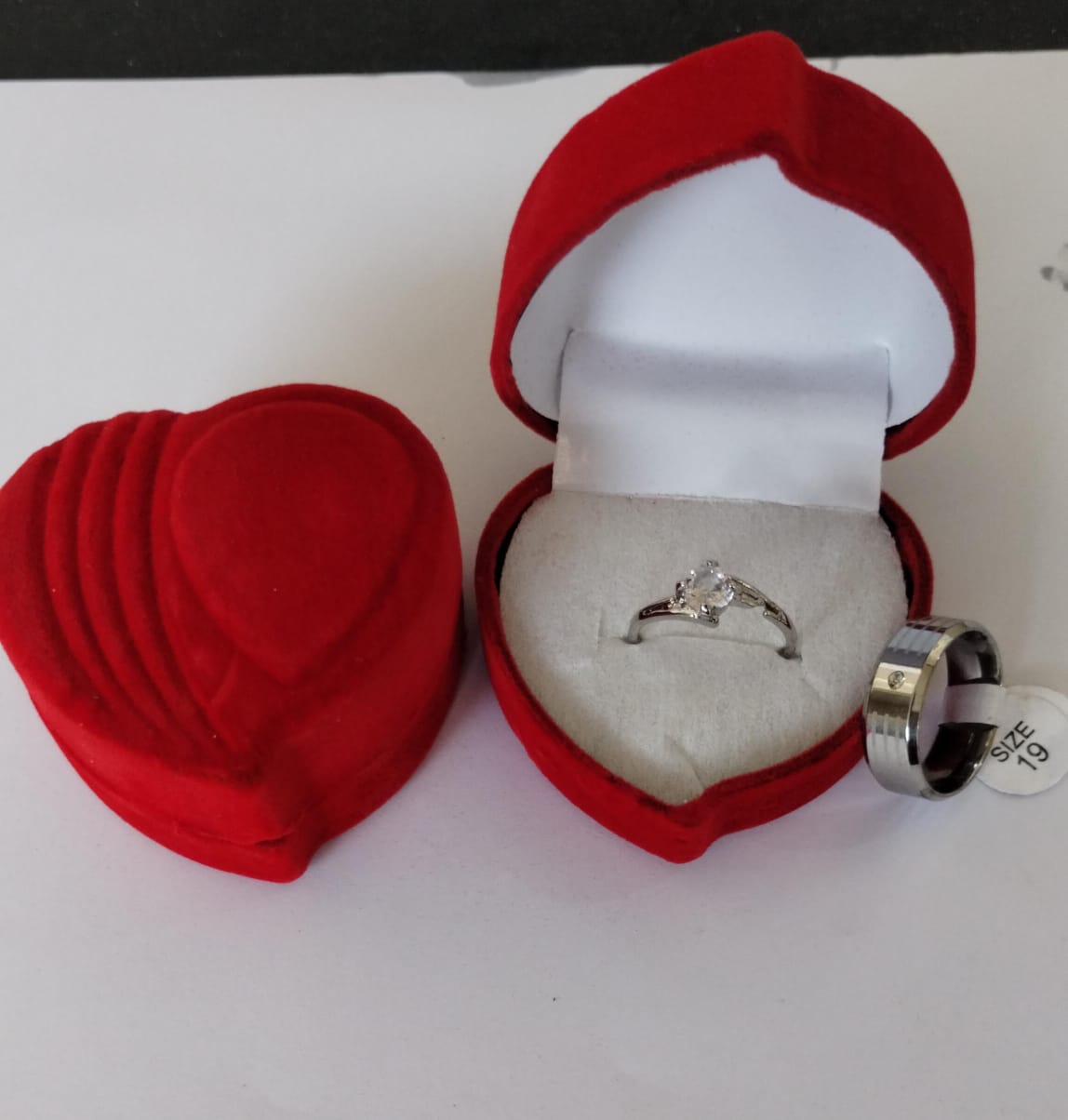 Couple Special Stainless Steel Rings Set – Matching His & Hers Bands For Couples, Promise Or Anniversary Rings | Couple Ring
