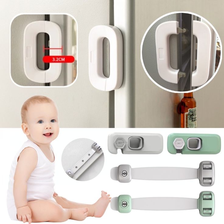 Child Safety Refrigerator Lock, Refrigerator Door Lock