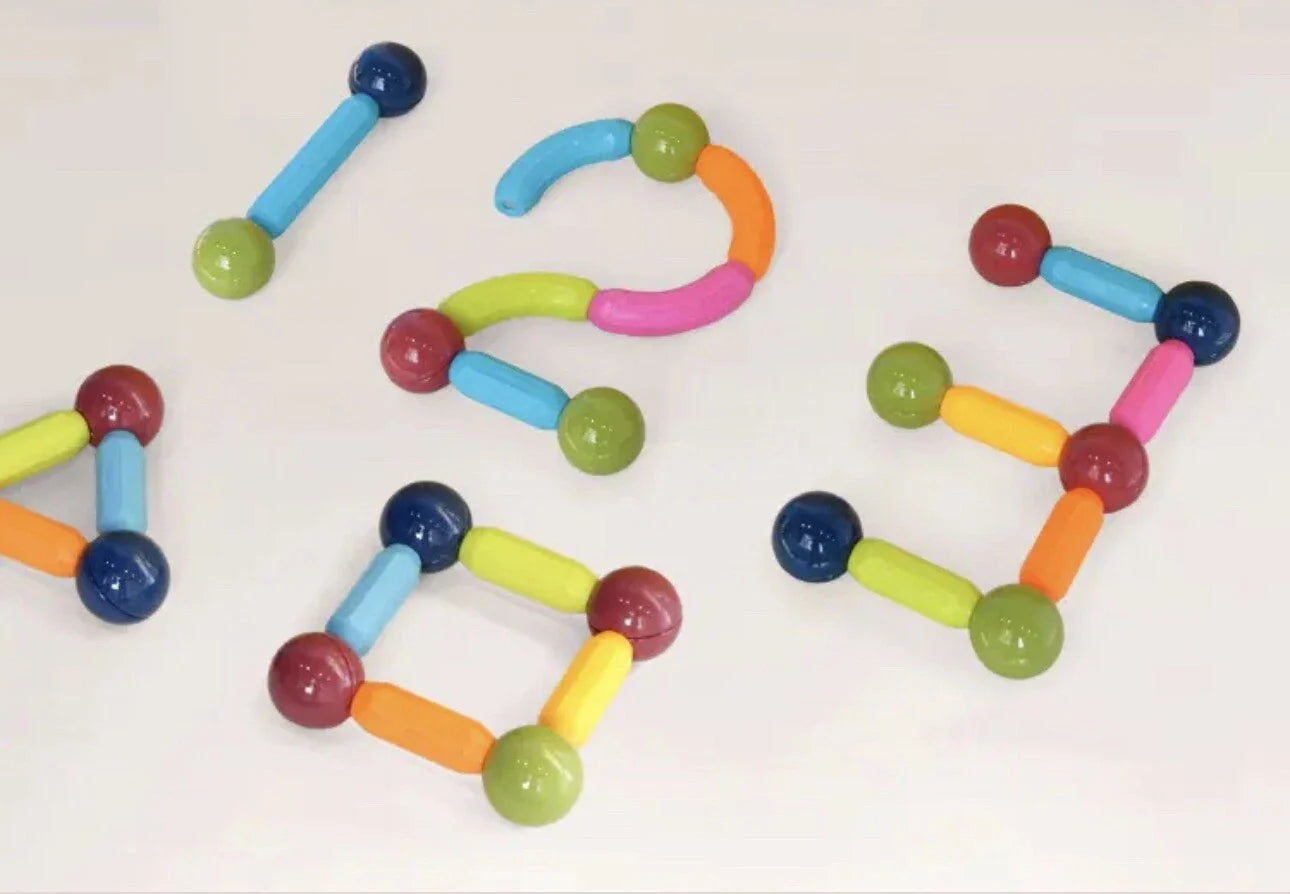 Magnetic Rods Toy – Magnetic Stick Building Blocks Magnetic Blocks