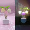 Mushroom Night Light | Led Night Lights | Flower Lamp Bedroom Baby Room Lamps