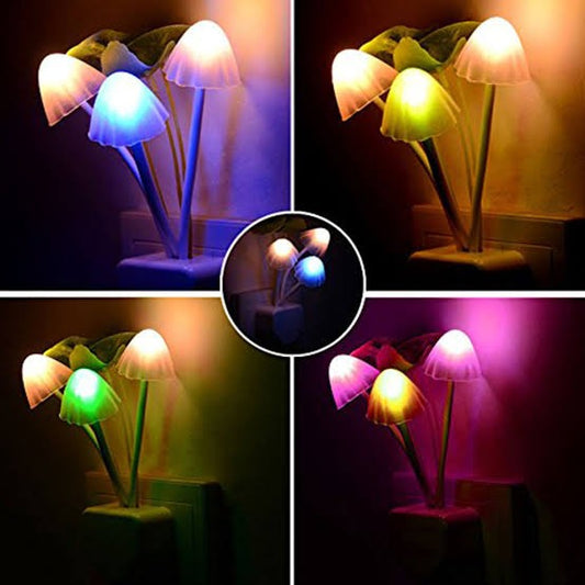 Mushroom Night Light | Led Night Lights | Flower Lamp Bedroom Baby Room Lamps