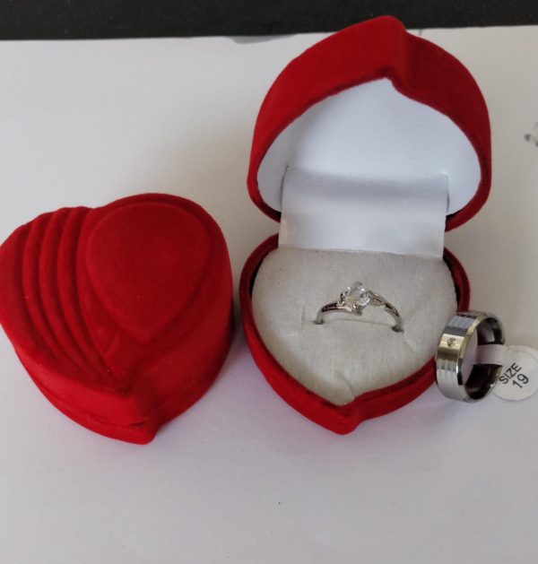 Couple Special Stainless Steel Rings Set – Matching His & Hers Bands For Couples, Promise Or Anniversary Rings | Couple Ring