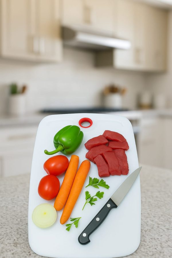 Plastic Chopping Board – Small Size Chopping Board – Cutting Board – Ideal For Food Prep – Chopping Board For Kitchen