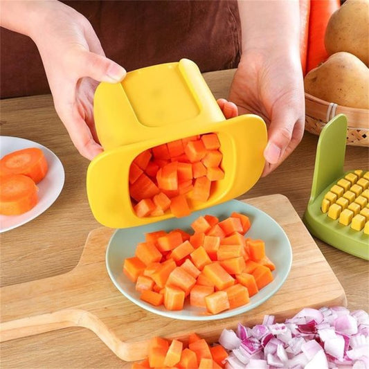 Multi-function Handheld Chopper – Dicing, Slitting & Slicing Tool For Quick Food Prep