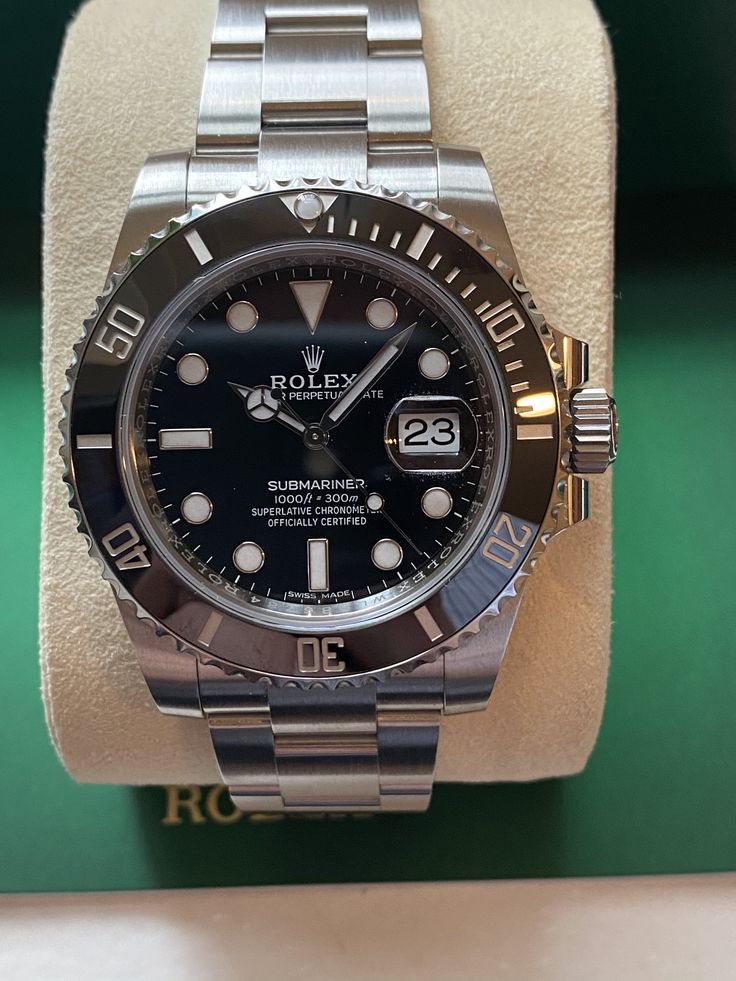 Rolex Men’s Formal Quartz Wrist Watch With Stainless Steel Strap ( With Random Box )