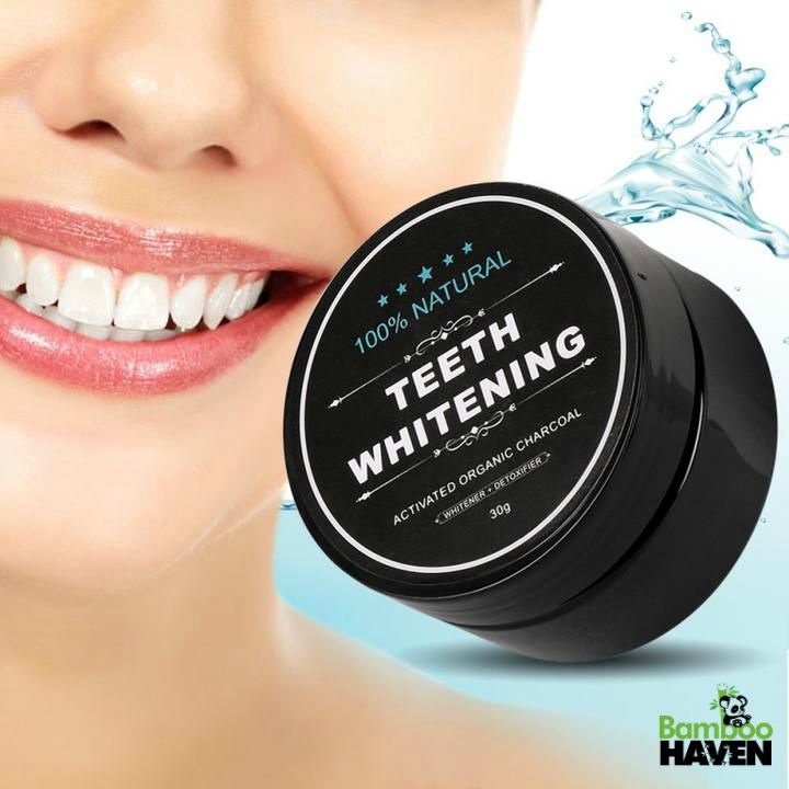 Teeth Whitening Charcoal Powder (organic) Charcoal (30g)