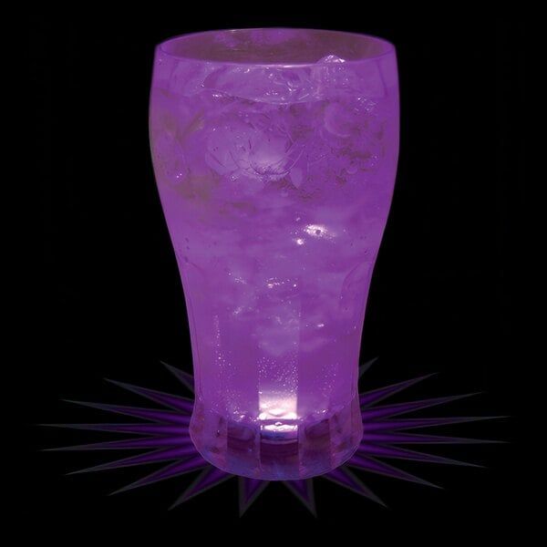 Plastic Led Flashing Cup Led light Cup Water Hanging Glass( With Box )