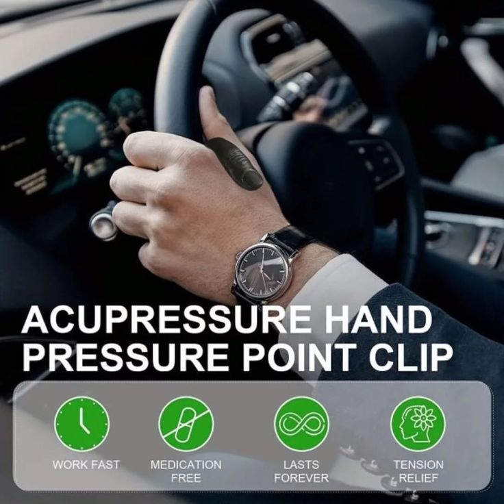 Original – Sugar Control Li4 Acupressure Point Clip Wearable – Supporting Acupressure Relaxation