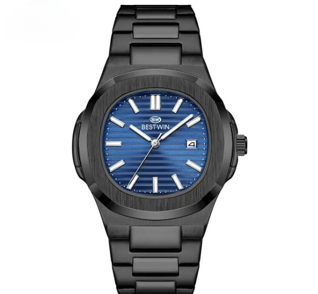 Bestwin Bw-137 Men’s Luxury Quartz Watch Stainless Steel Watch – Classic Analog Display