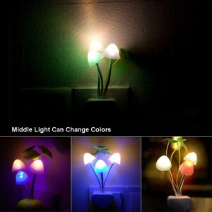 Mushroom Night Light | Led Night Lights | Flower Lamp Bedroom Baby Room Lamps