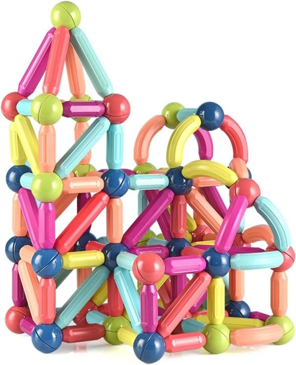 Magnetic Rods Toy – Magnetic Stick Building Blocks Magnetic Blocks