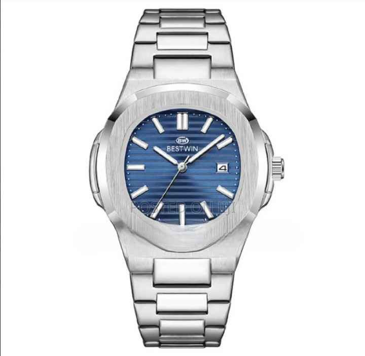 Bestwin Bw-137 Men’s Luxury Quartz Watch Stainless Steel Watch – Classic Analog Display